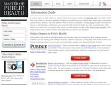 Tablet Screenshot of masterofpublichealth.org